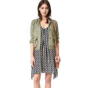 Madewell Silk Trapeze Cami Dress